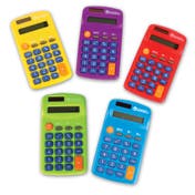LIMITED STOCK - Rainbow Calculators (Set Of 10)