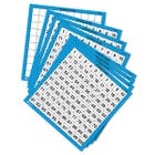 STG_Wipe-Clean Hundreds Boards (Set of 10)