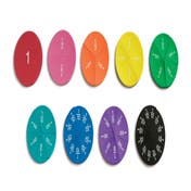 STG_Double-Sided Magnetic Demonstration Rainbow Fraction® Foam Circles