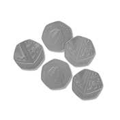 STG_Play Money - Fifty Pence Pieces