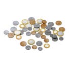 British Pound Sterling Play Money (Set of 700 coins) - Plastic play coins are HM treasury approved