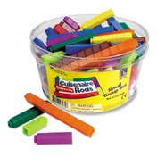 STG_Interlocking Plastic Cuisenaire® Rods Small Group Set (in a tub)